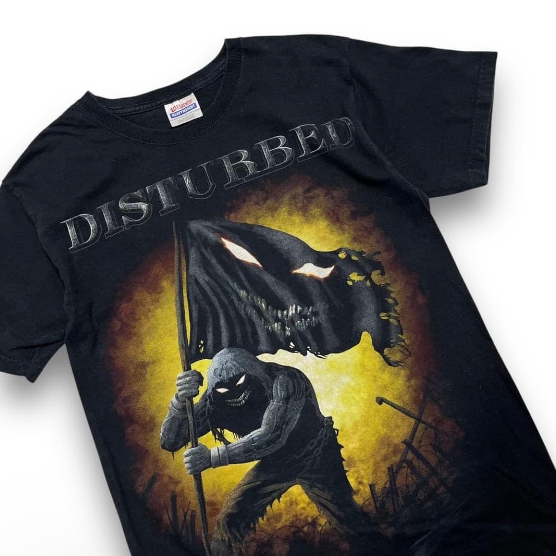 디스터브드 2008s 헤비 메탈 밴드 다크 티셔츠 상품이미지2