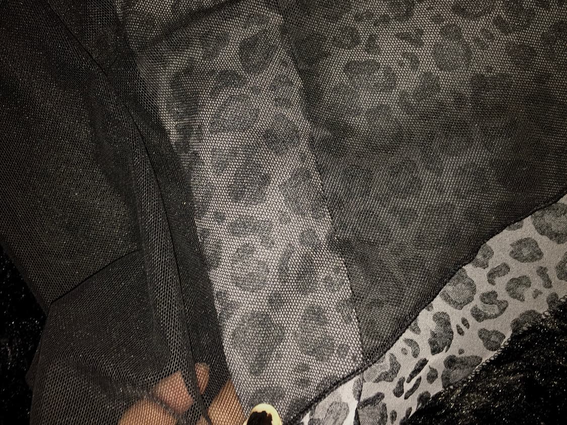 GK layered leopard skirt 상품이미지3