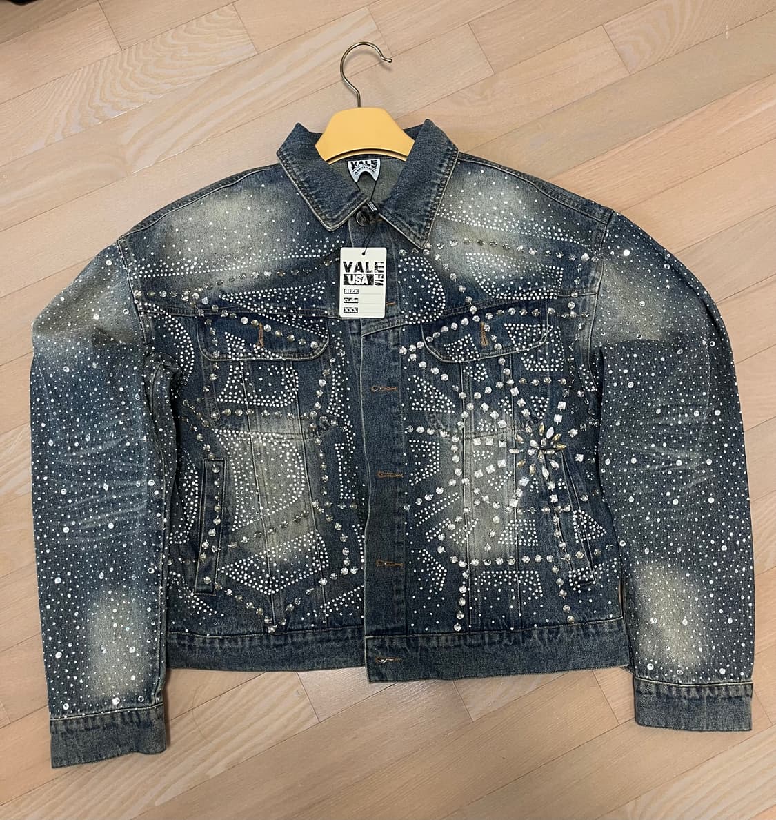 vale lives 데님자켓 M 상품이미지1