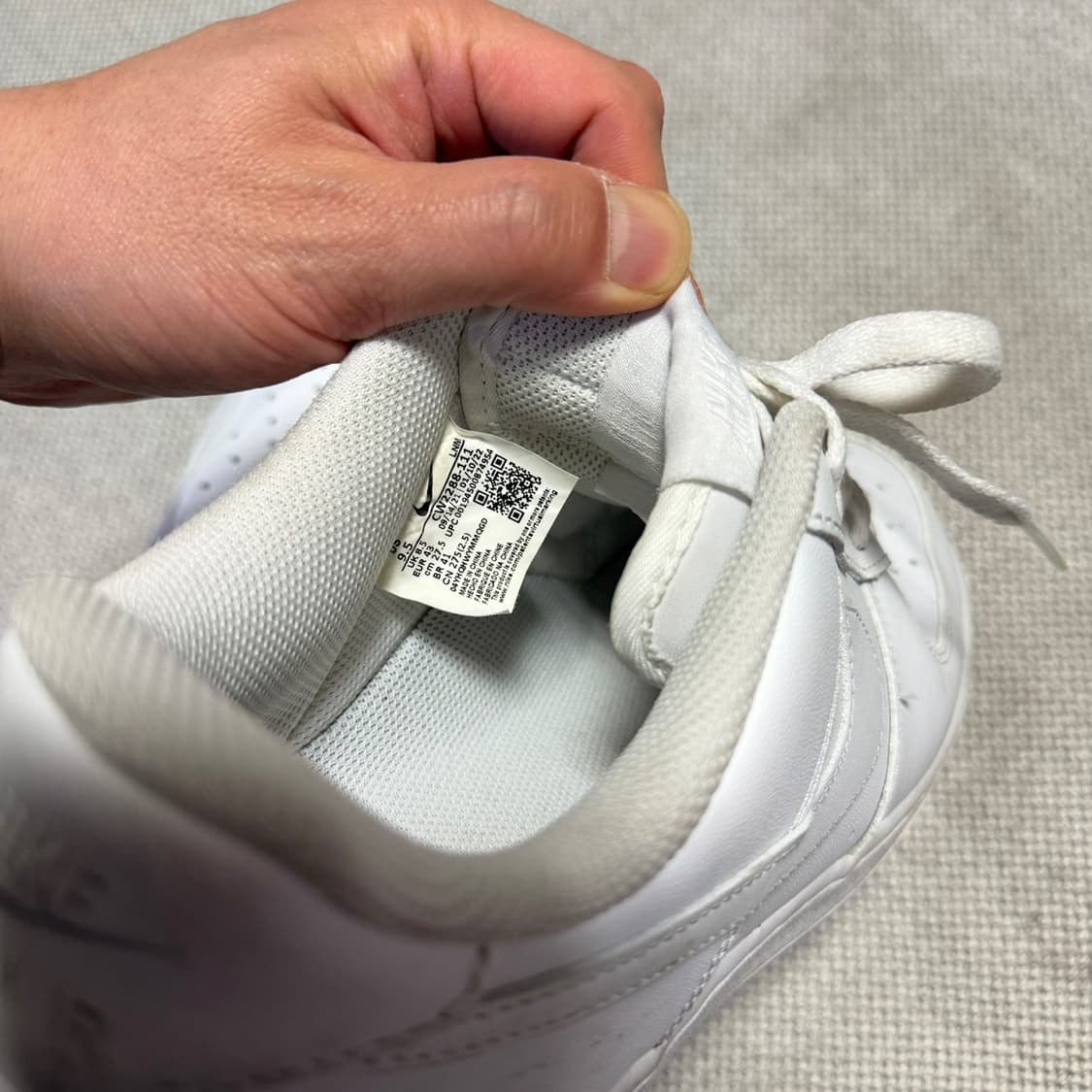 나이키 에어포스1 올백 스니커즈 상품이미지4