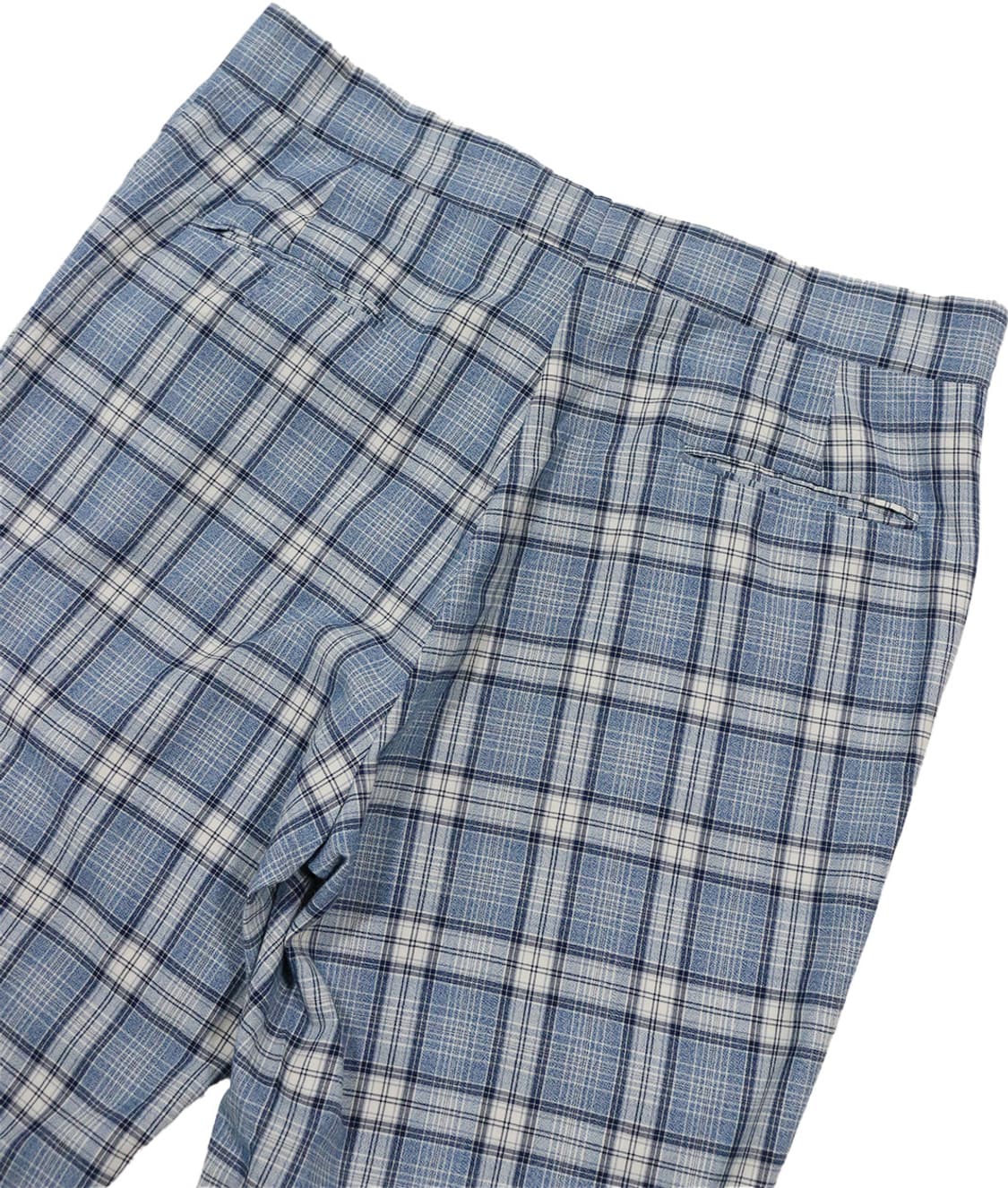 빈티지 블루 체크 부츠컷 팬츠 상품이미지7