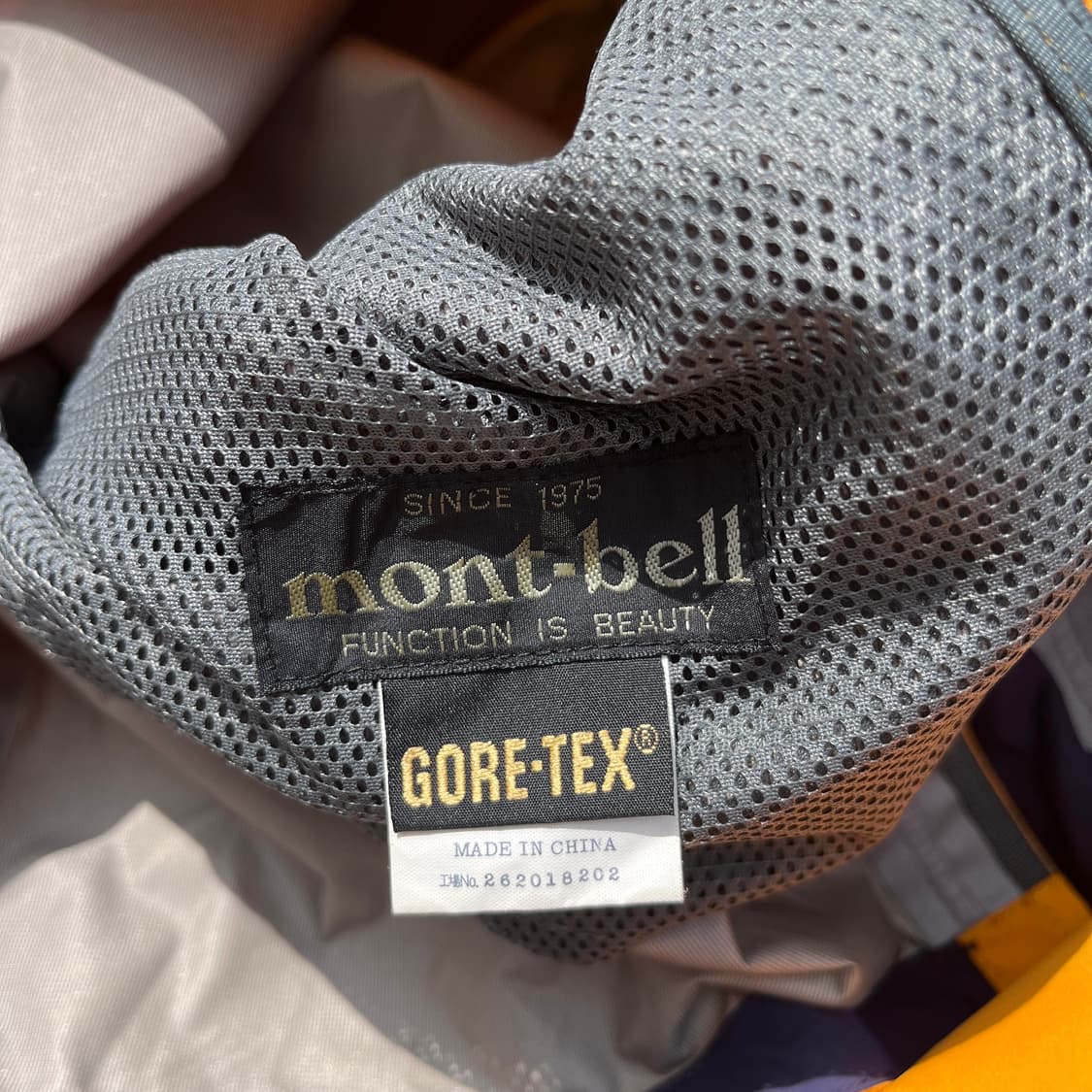 mont bell 고어텍스 자켓(실측확인) 상품이미지4