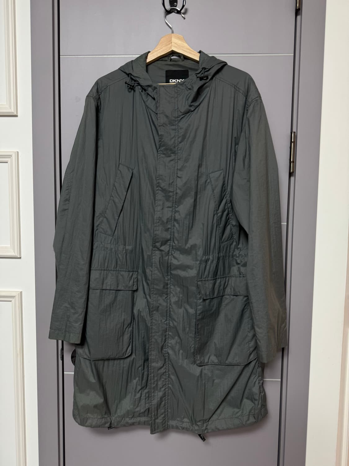 DKNY 바람막이 후드 코트 상품이미지2
