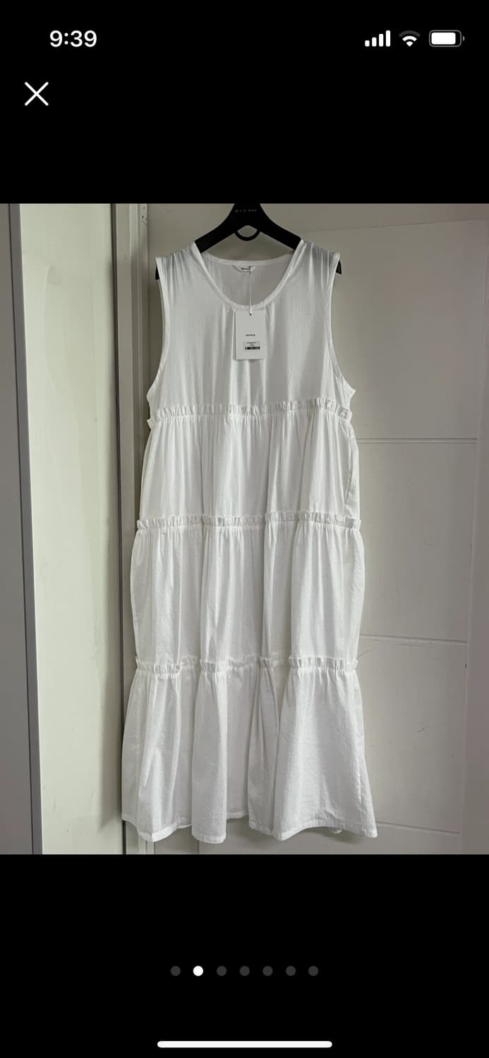 (새상품) 유노이아 Eunoia Seersucker Frill Dress 상품이미지2