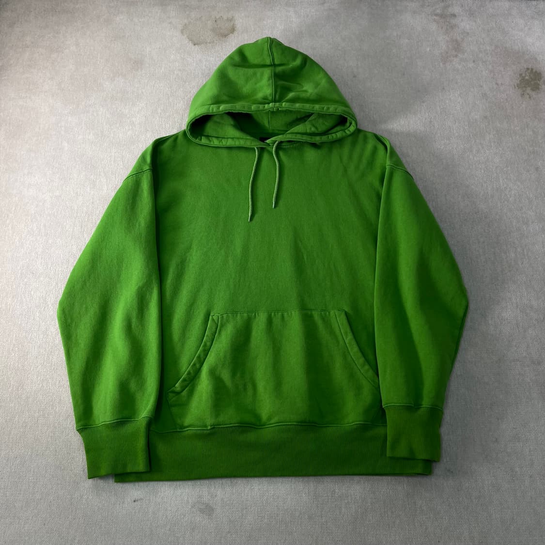 105 스투시 그린 빅로고 후드티  상품이미지2