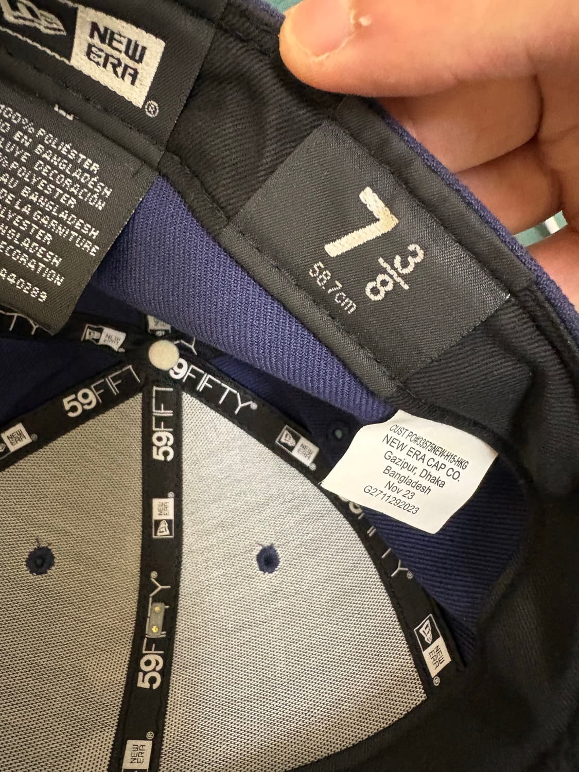 슈프림 뉴에라 골드 크로스 718 상품이미지5