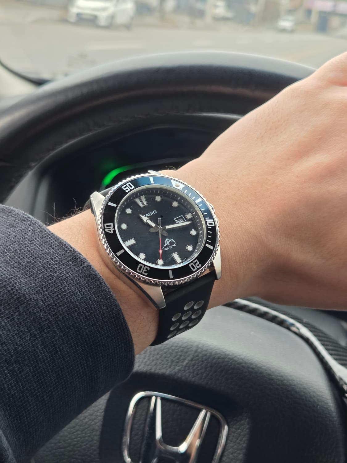 카시오 흑새치MDV-106  + 추가 스트랩 2개 상품이미지7