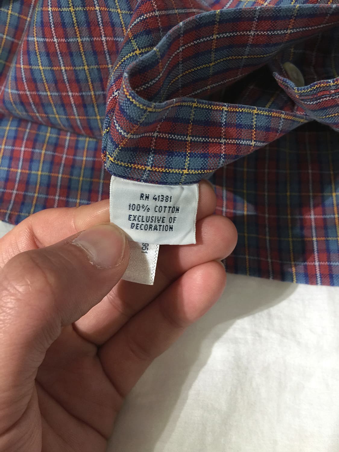 (MAN) 폴로랄프로렌 체크셔츠 XL 상품이미지5