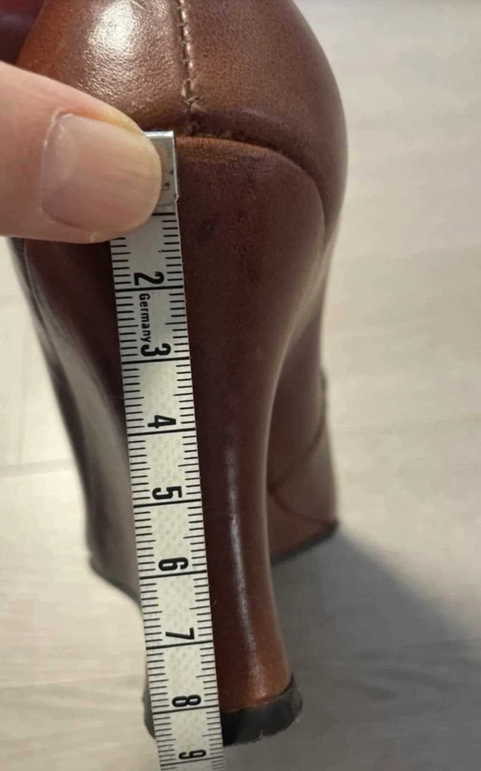 핀터깔 빈티지 모리 웨지힐 펌프스 상품이미지4