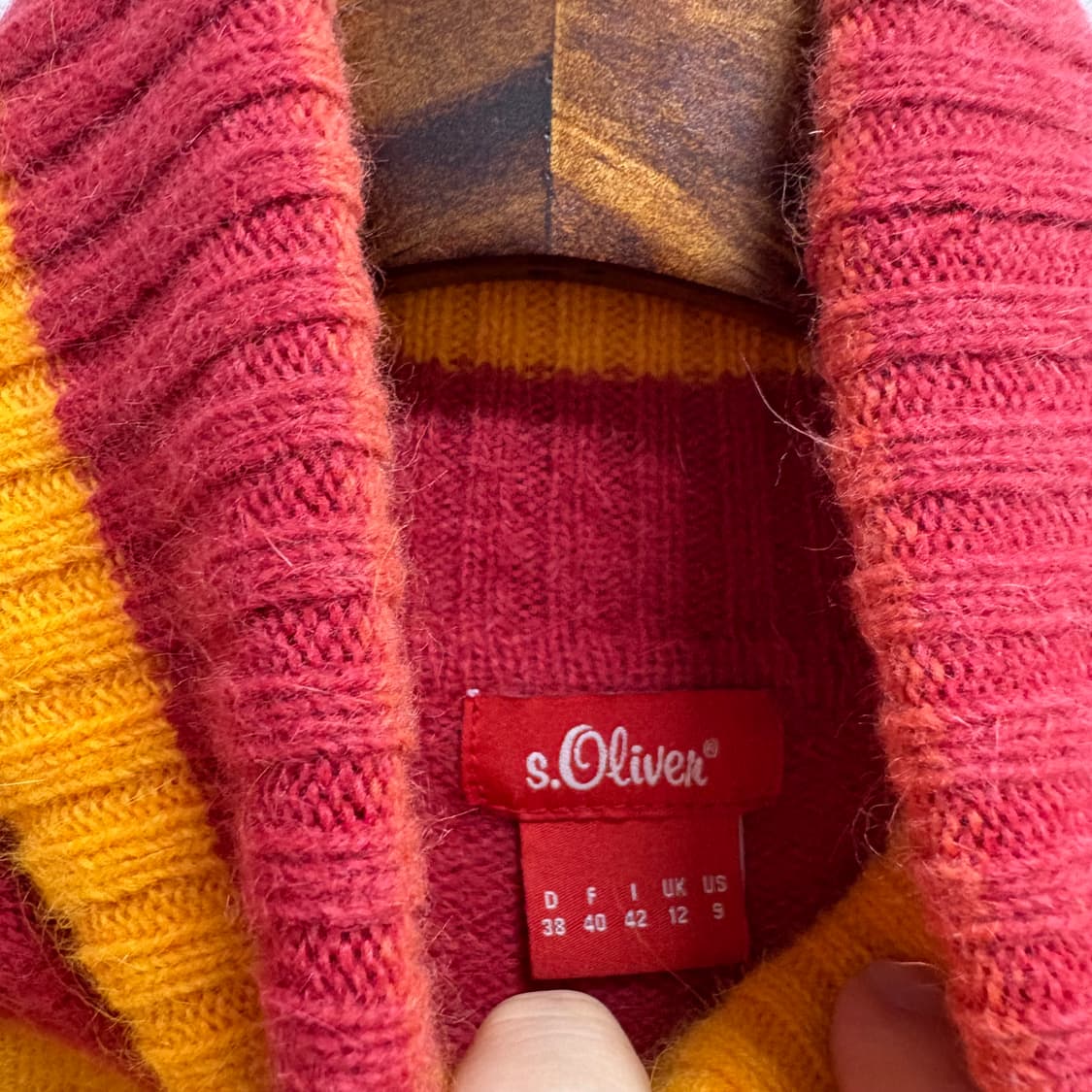 S.oliver 에스올리버 울 앙고라 스트라이프 니트  상품이미지3