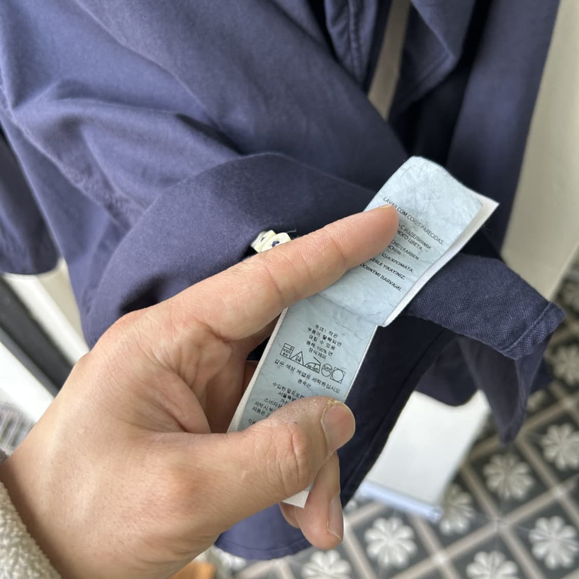 16196 - 폴로 랄프로렌 네이비 셔츠 상품이미지4