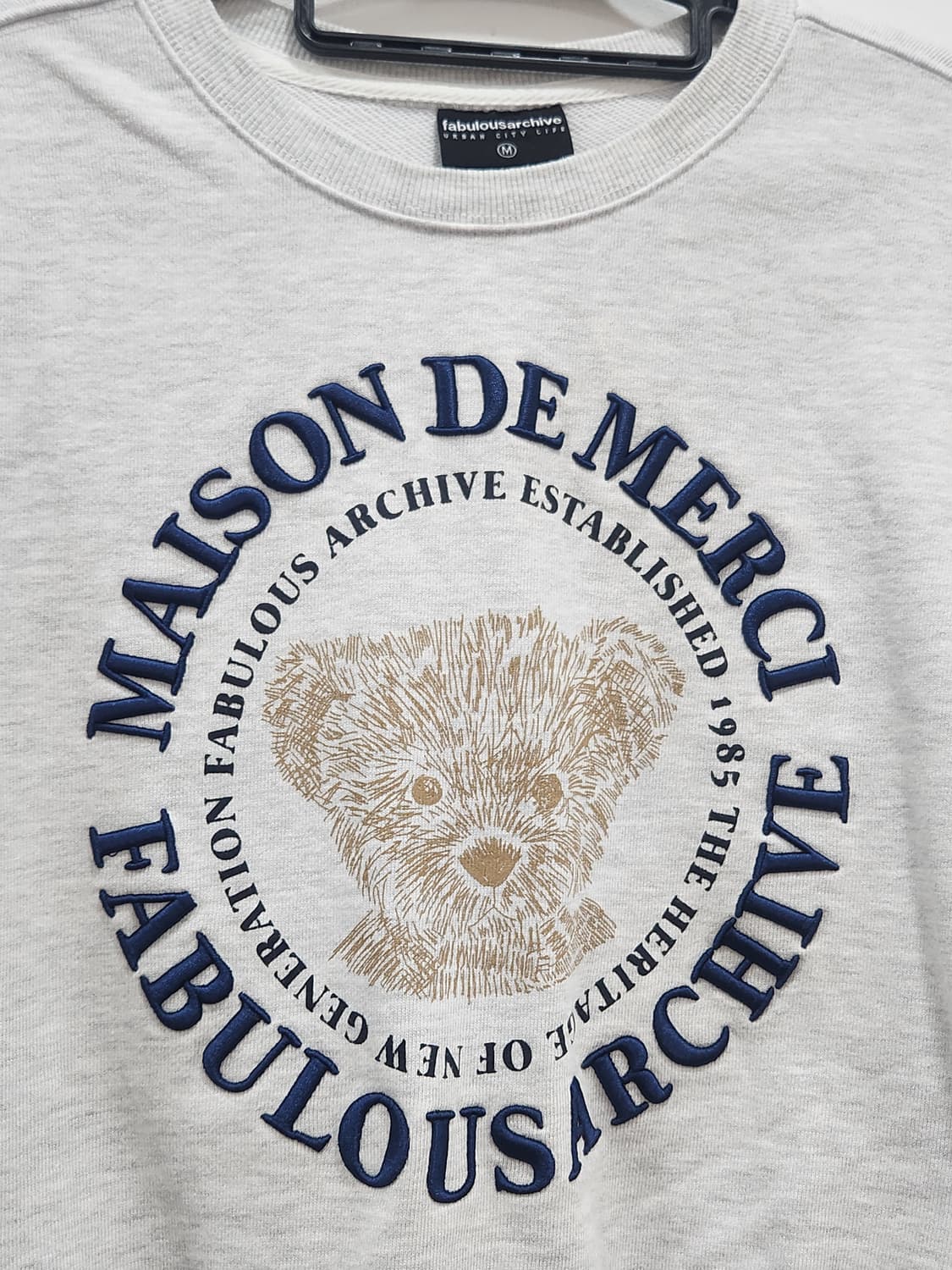 [M] 패블러스아카이브 강아지 맨투맨 여성 M사이즈 상품이미지2