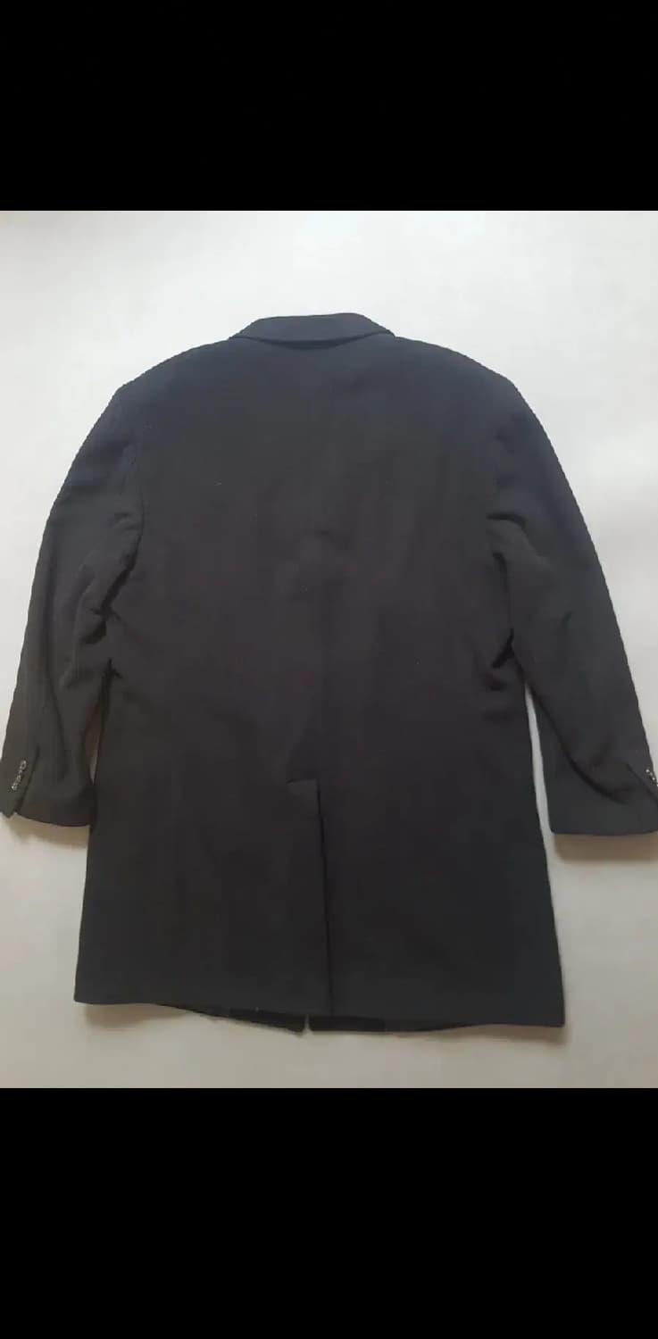 [XL] 타미힐피거 빈티지 블랙 울 롱코트 상품이미지6