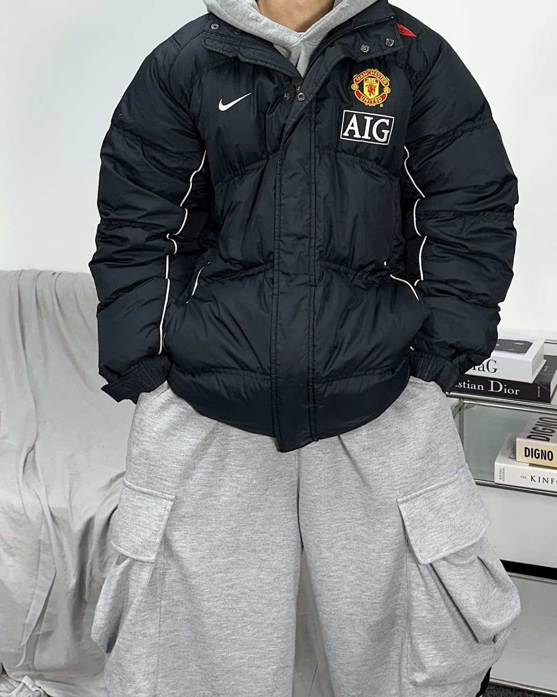 나이키 08-09 맨체스터 유나이티드 패딩 M 상품이미지2