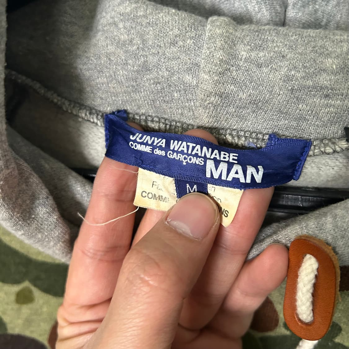 (M) 꼼데가르송 준야 와타나베 후드 상품이미지6