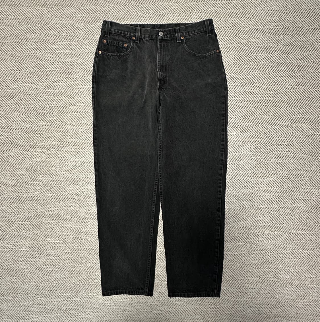 LEVI'S 550 90's usa made black jeans 상품이미지1