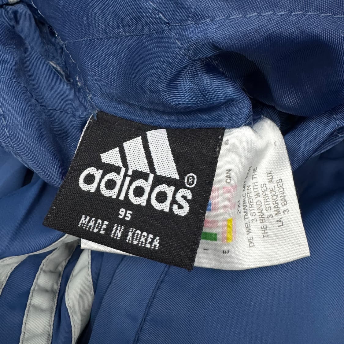 아디다스 90s 삼선 올드스쿨 와이드 바람막이 트랙팬츠 상품이미지5