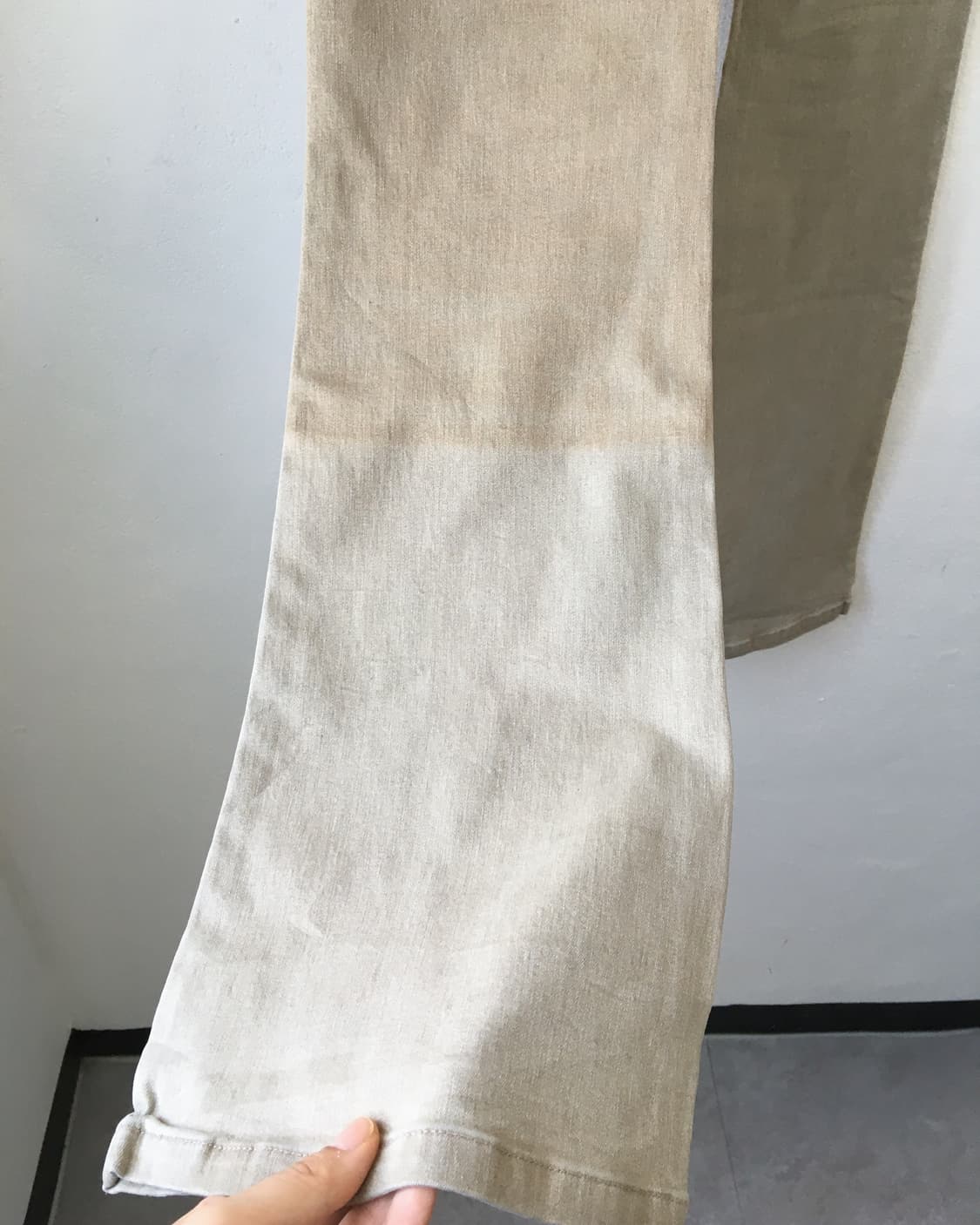 Eyelet point boots cut pants 상품이미지5