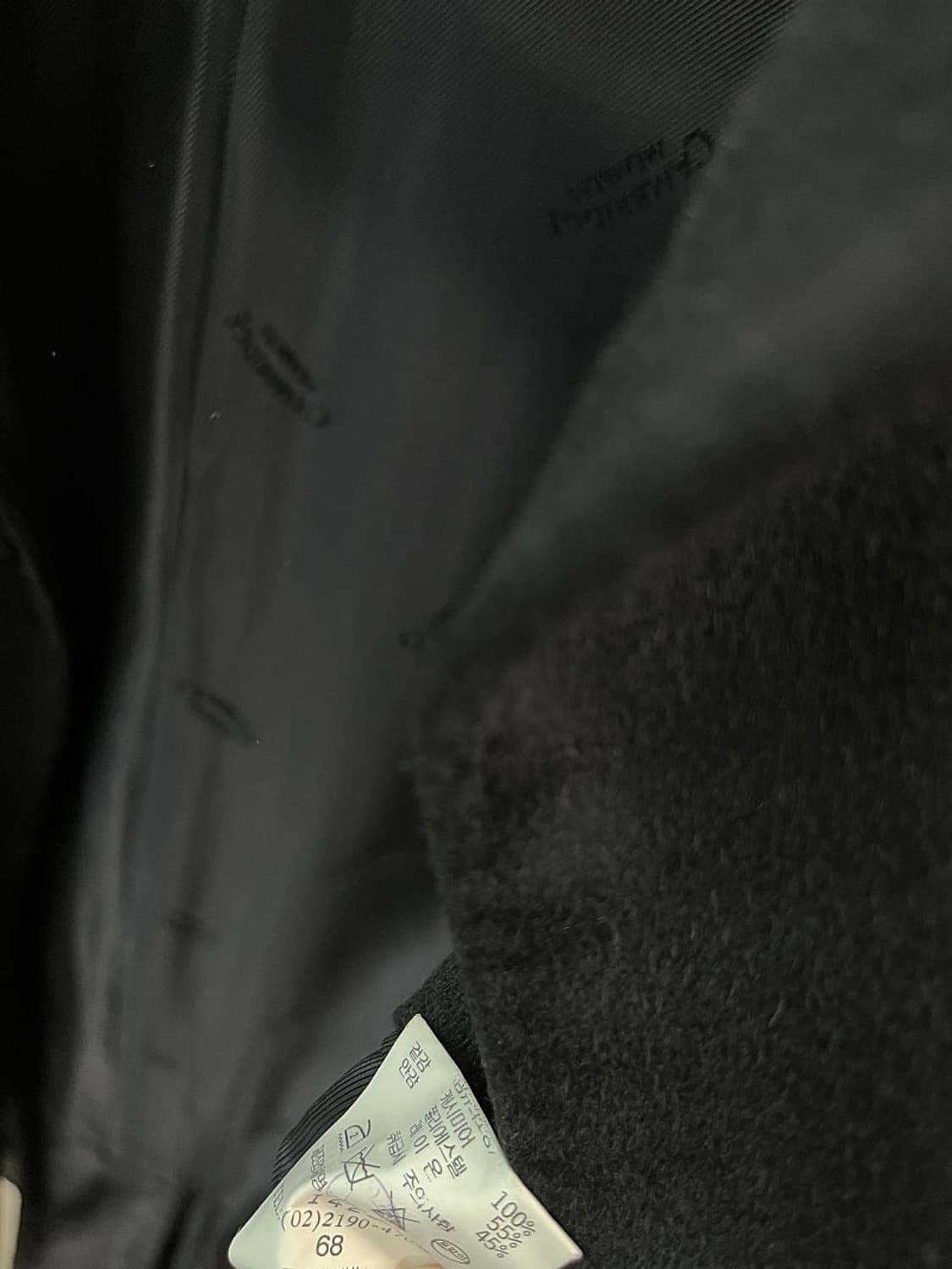 100-105) 캠브릿지 캐시미어100% 코트 상품이미지9