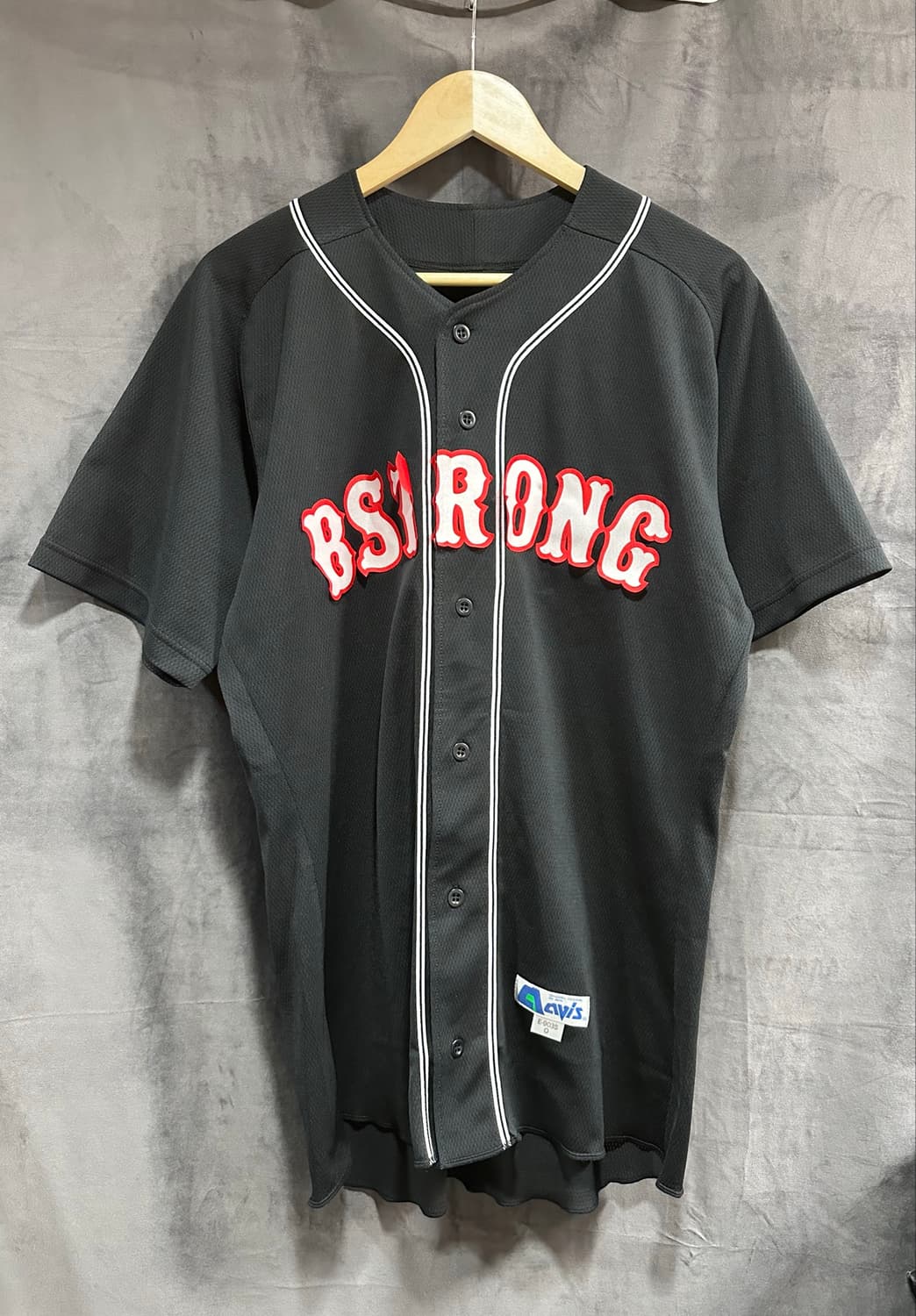일본 Avis BSTRONG 베이스볼 저지 야구 유니폼 실측L 상품이미지2