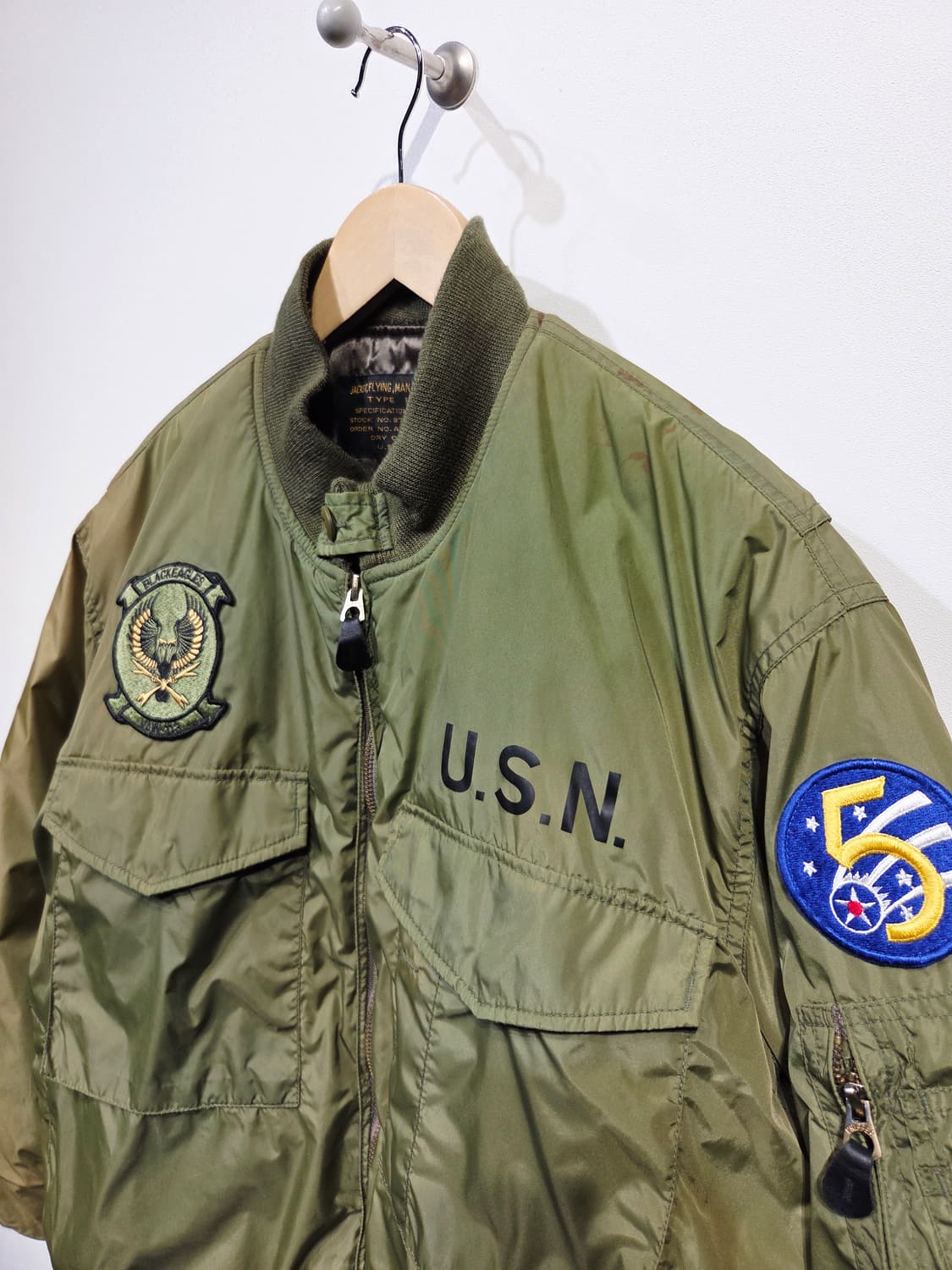 U.S.N. 빈티지 G-8 항공 야상 점퍼_M 상품이미지5