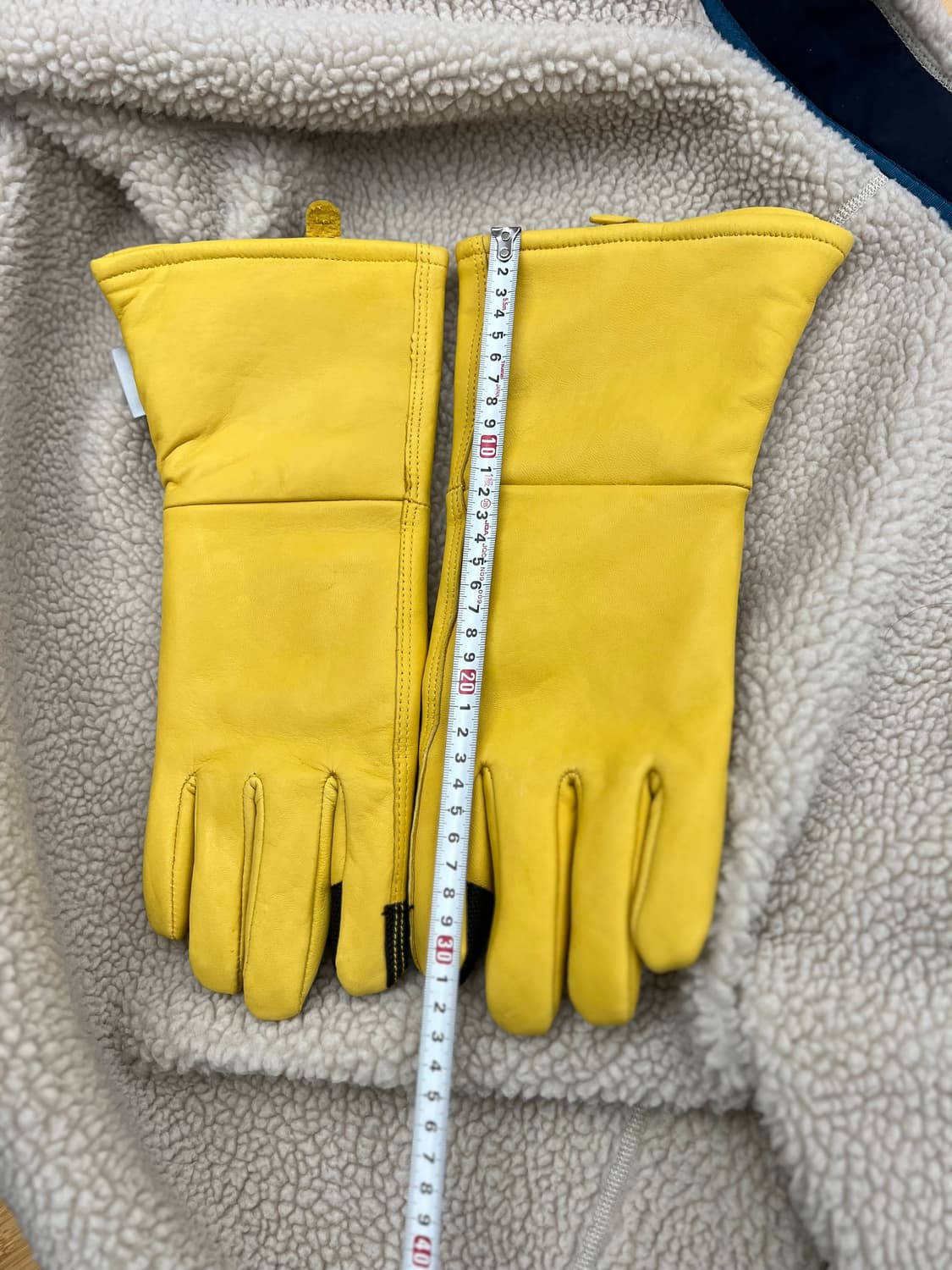 옐로우 GAUNTLET WINTER LONG GLOVE 상품이미지10