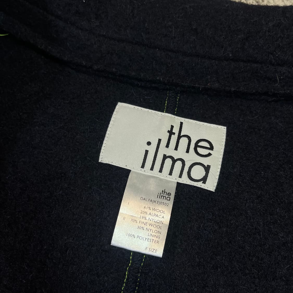 더 일마 우먼 울 자켓 상품이미지3