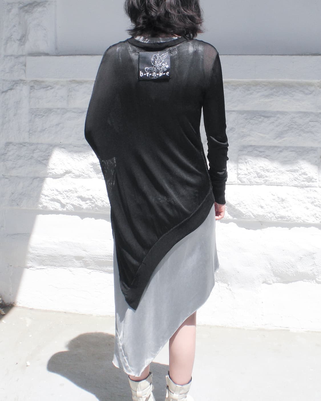 DIESEL asymmetric sheer cardigan 상품이미지3