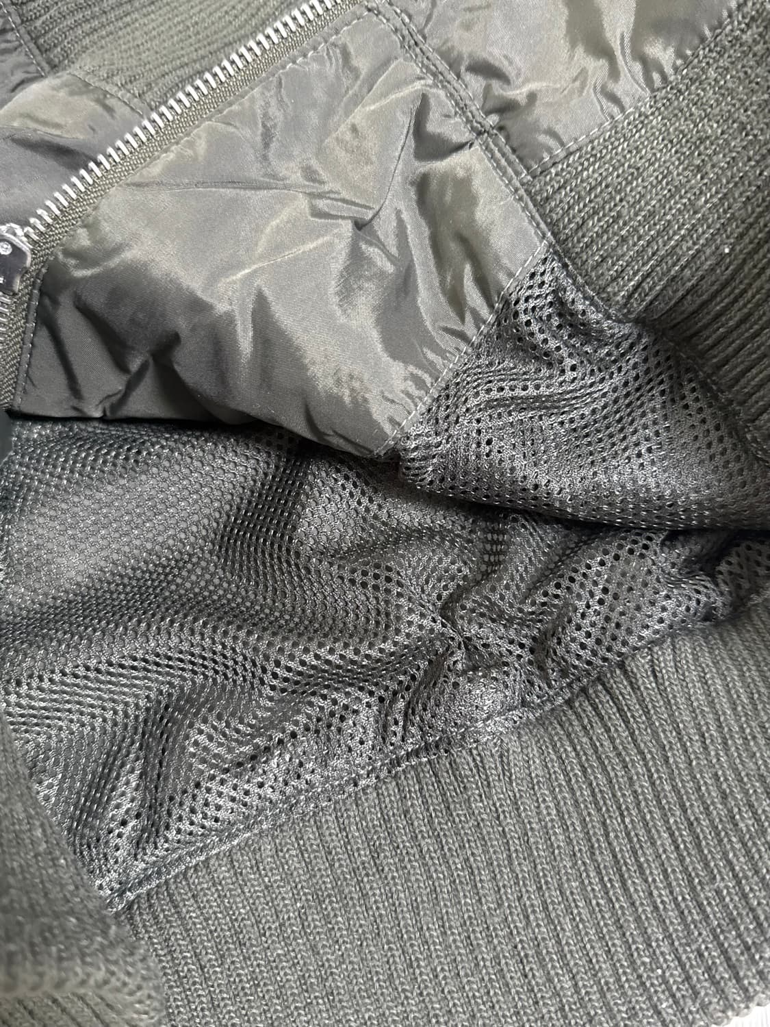 빈티지 카키 넥버클 점퍼 자켓 상품이미지3