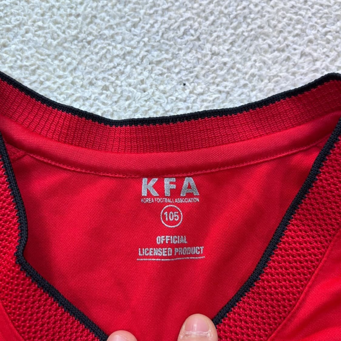 105 KFA 대한민국 축구 유니폼 0414E 상품이미지3