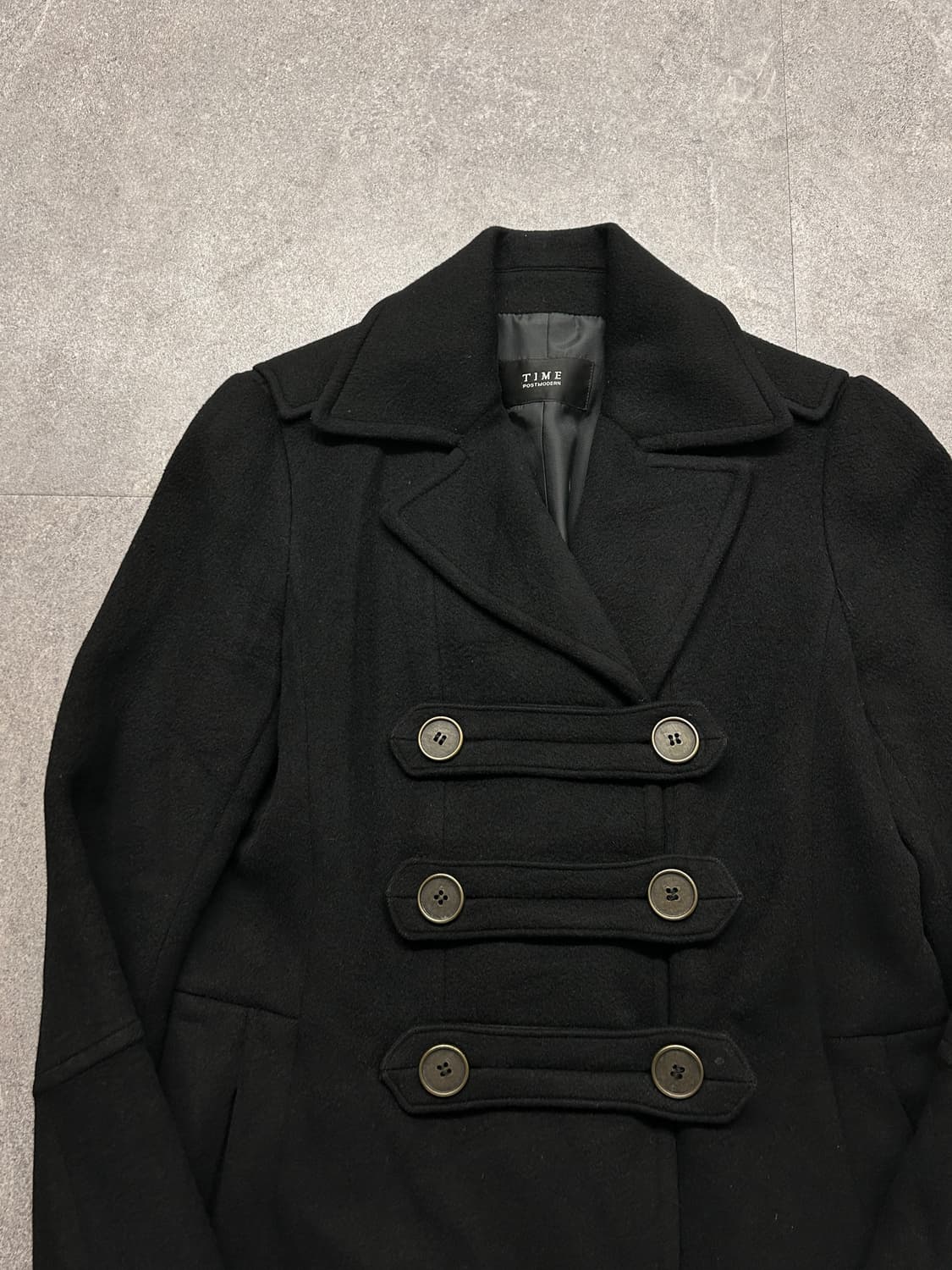 타임 포스트모던 나폴레옹 코트 상품이미지2