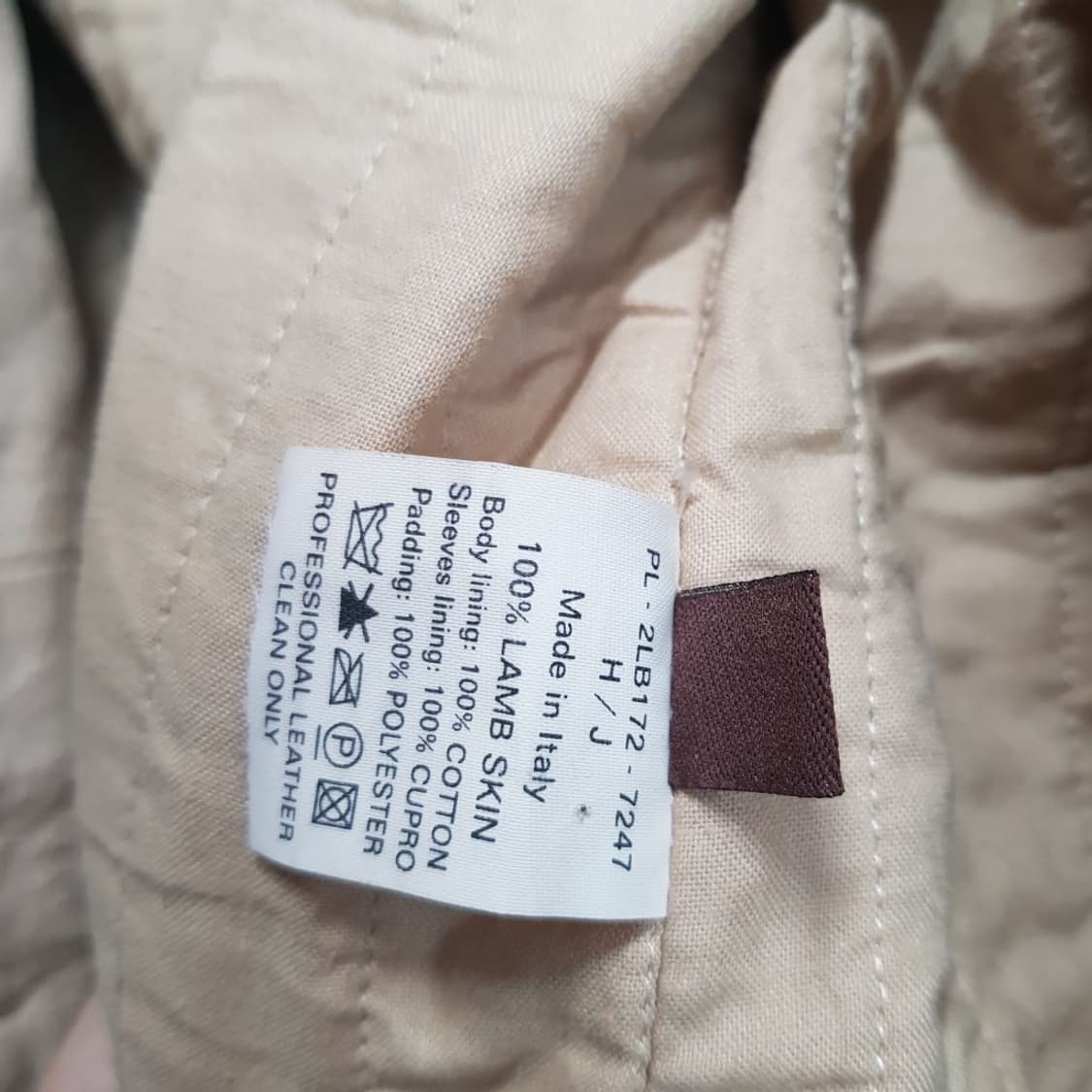 2XS / 발리 이태리/여성 양가죽자켓/슬림/2-박 상품이미지2