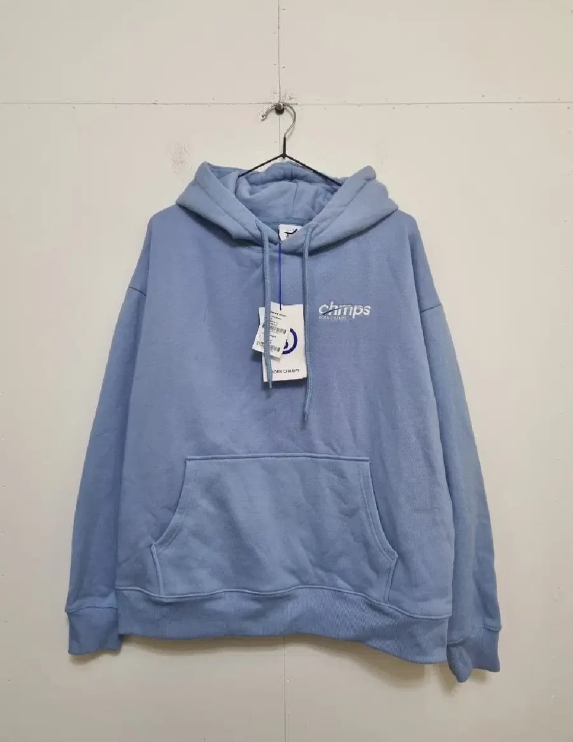 본챔스 양기모안감 로고 오버핏 후드티/남여공용 S 상품이미지3