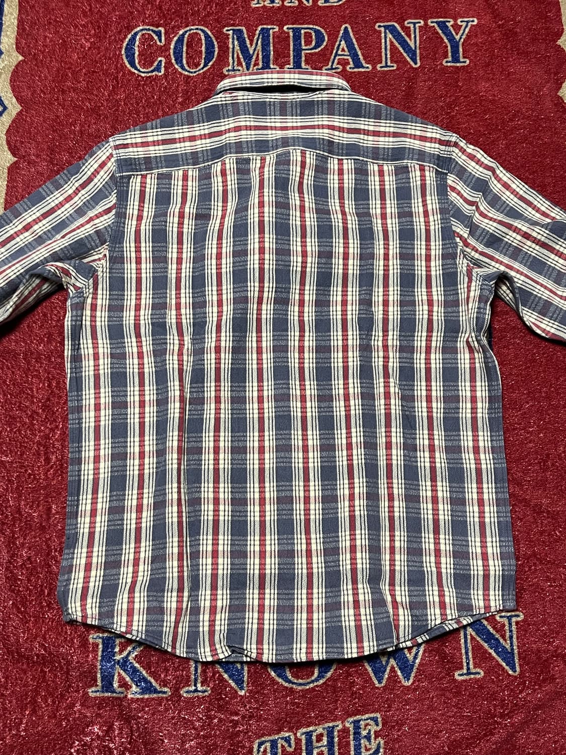 더블알엘 (RRL) 플래드 트윌 워크셔츠 상품이미지3