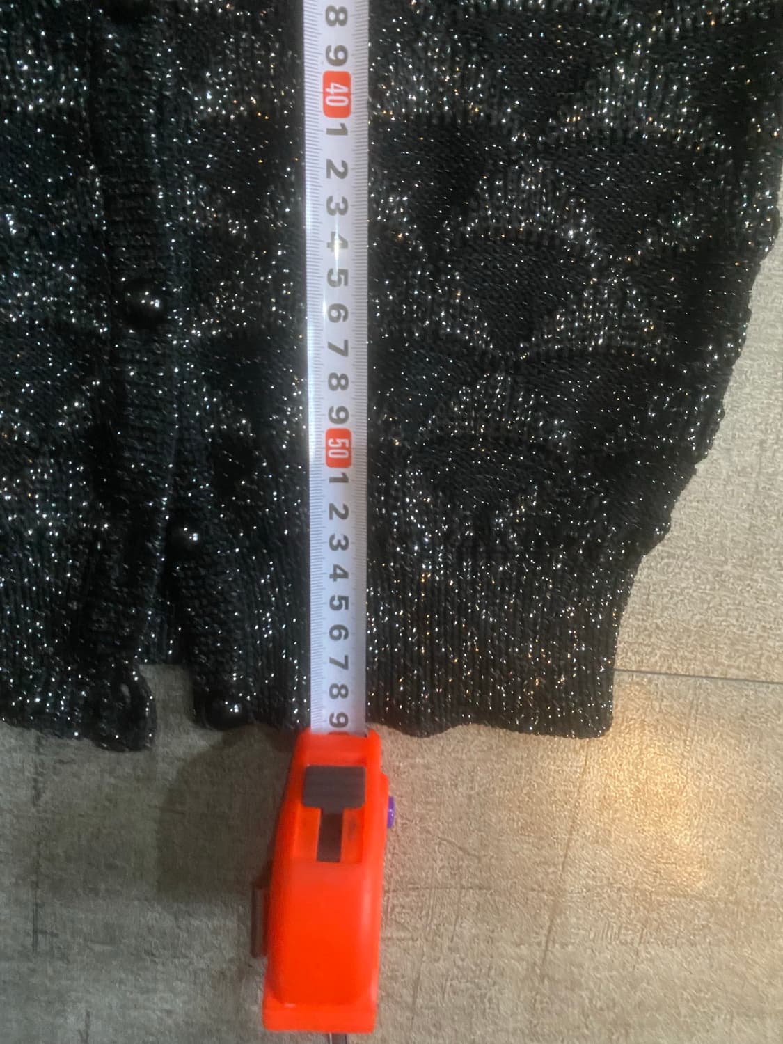 Dior 크리스찬디올 핀터깔y2k 삼각패턴 글리터가디건 상품이미지3