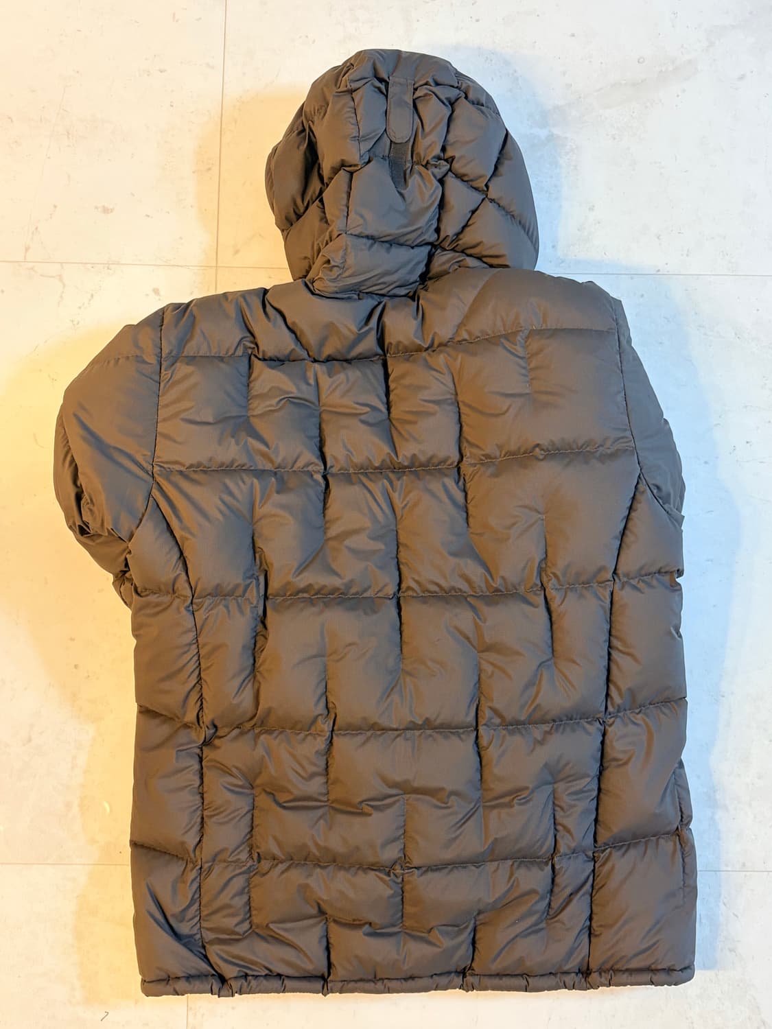 몽벨 재팬 EX800 네이지 다운 파카 다크브라운 상품이미지2