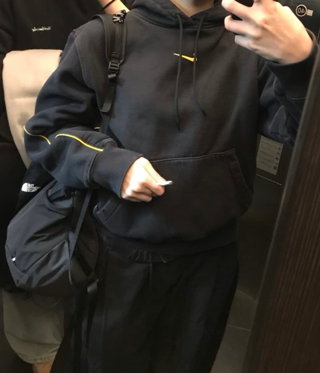 나이키 x 드레이크 녹타 에센셜 후드 블랙 - 아시아 상품이미지3