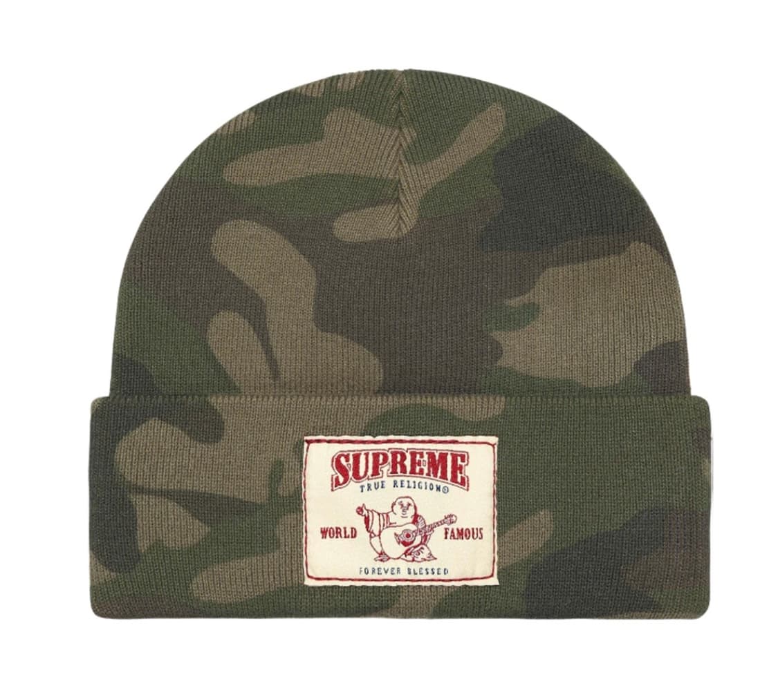 슈프림 x 트루릴리전 비니 올리브 카모 - 25FW 상품이미지1