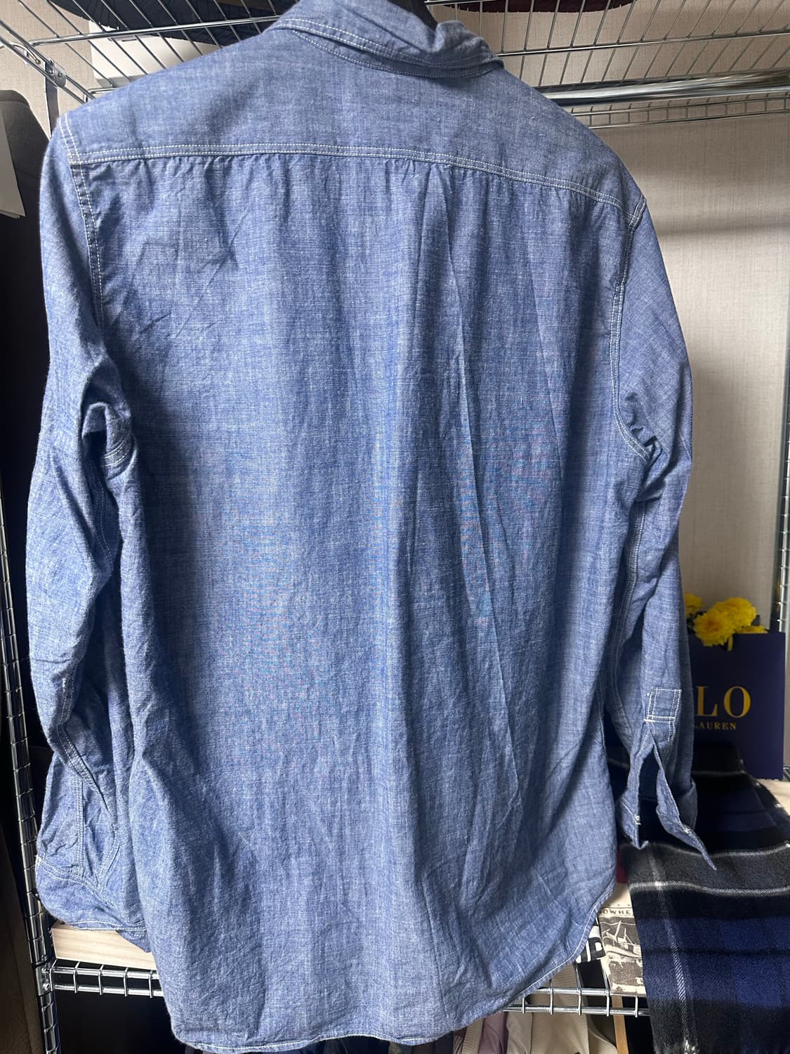 프리휠러스 샴브레이 셔츠 상품이미지2