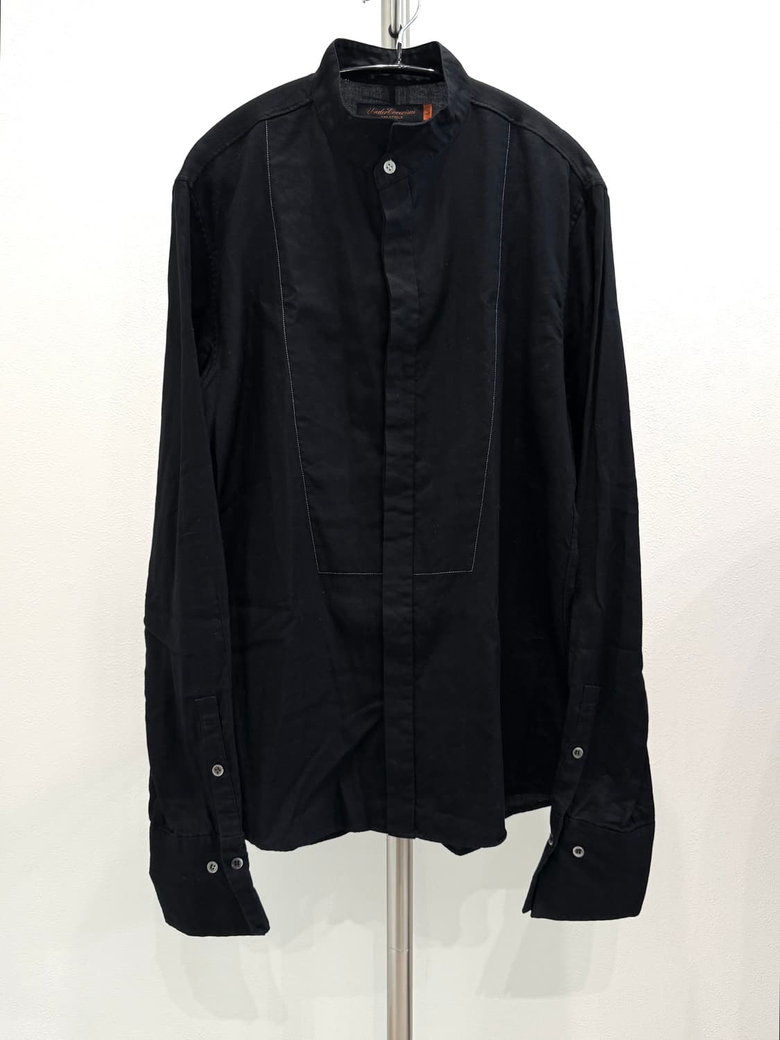 언더커버 07ss "PURPLE" 스퀘어 라인 버튼업 셔츠 상품이미지1