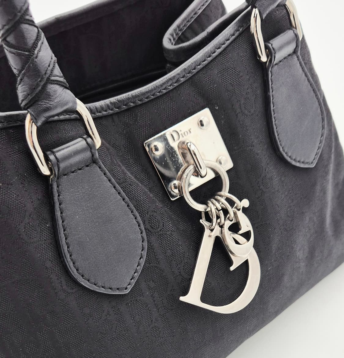 크리스찬 디올 트로터 오블리크 캔버스 토트백 상품이미지4