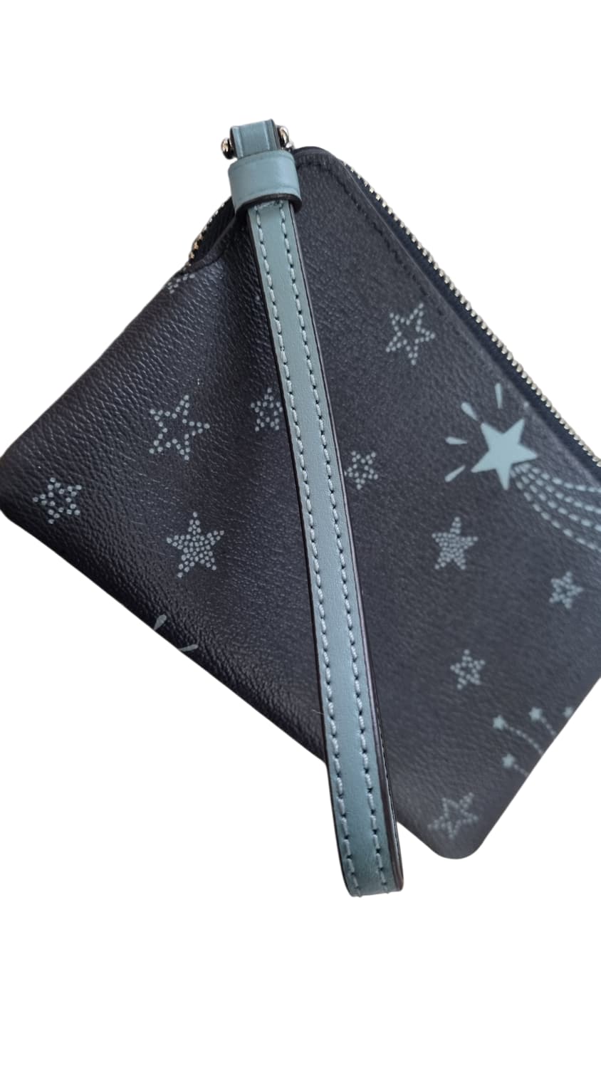 코치 코너 집 리스틀릿 위드 스타 프린트 지갑 카드지갑 상품이미지4