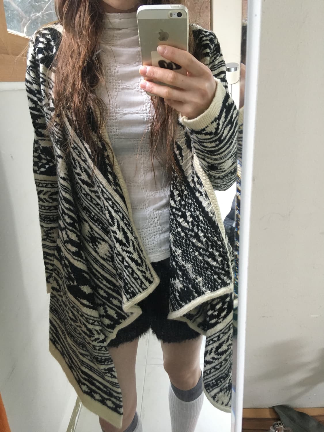 에스닉 패턴 가디건 상품이미지2