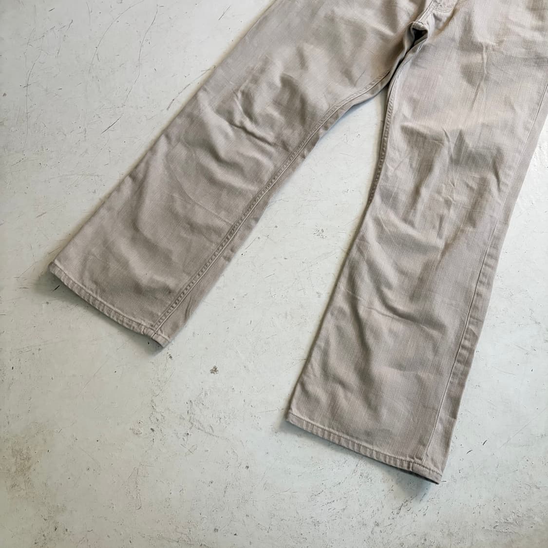 에디바우어 빈티지 부츠컷 코튼팬츠 34x30 상품이미지3