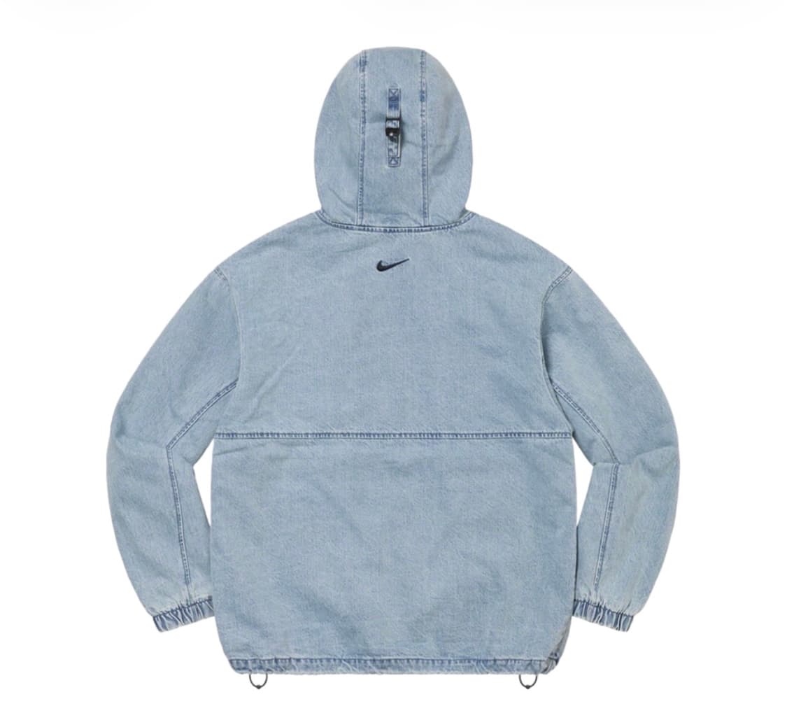 슈프림 x 나이키 ACG 데님 풀오버 워시드 블루 - L 상품이미지2