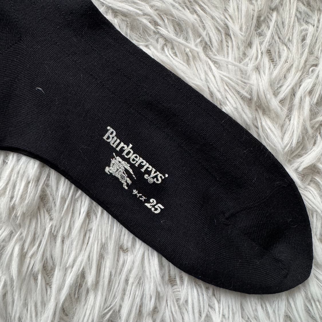 BURBERRYS 일본빈티지 양말 버버리 빈티지양말 미사용 제품 250 상품이미지5