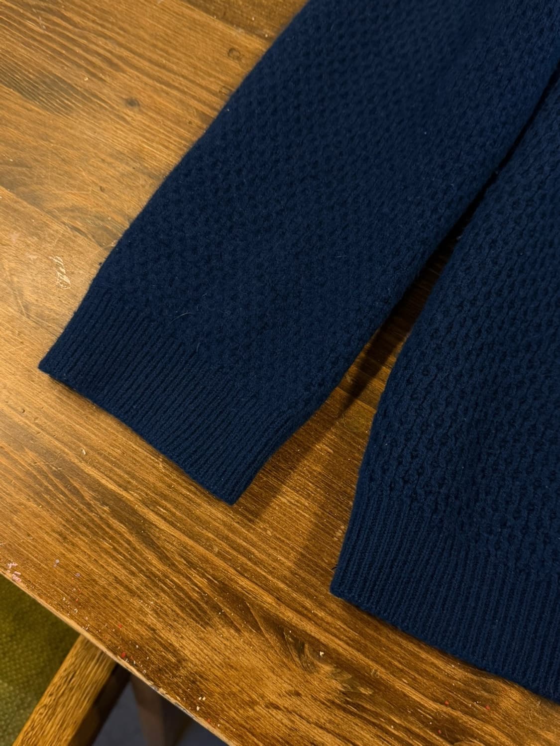 타임 옴므 와플 니트 슬림100 상품이미지9