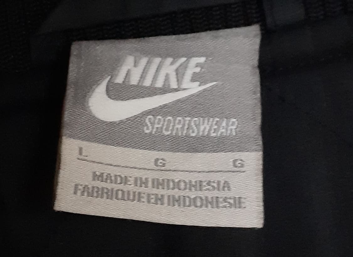 10s 나이키 검정색 봄버 바시티 자켓 L 100 상품이미지4