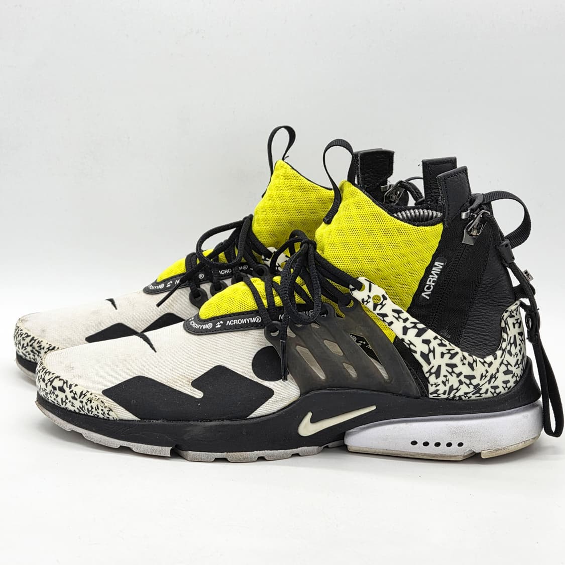  나이키 x 아크로님 에어 프레스토 미드 다이나믹 옐로우 (260)  상품이미지1