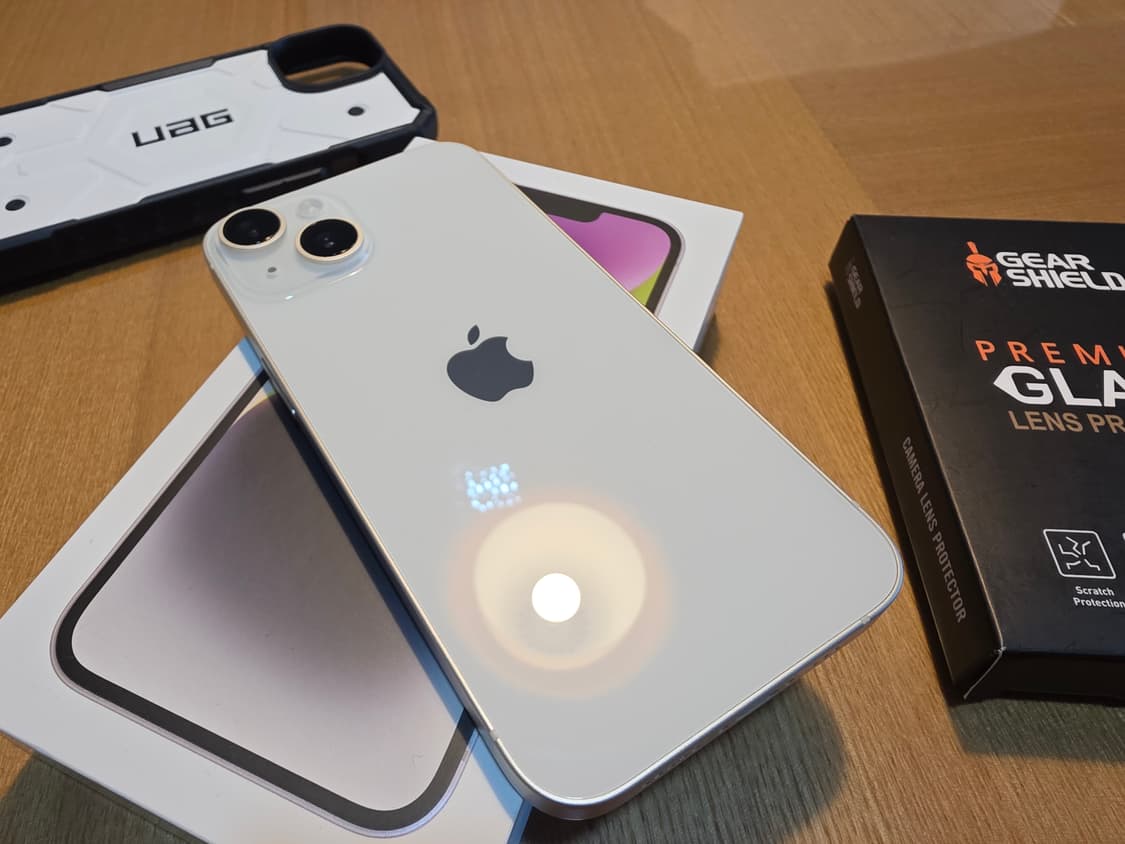 아이폰 14(128) 무기스 +UAG 정품케이스 상품이미지2